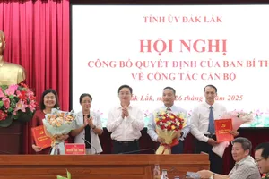 Ban Bí thư chuẩn y nhân sự mới ở Đắk Lắk