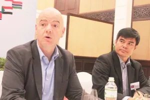 Bóng đá Campuchia có quà tiếp từ G. Infantino