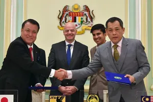 Vì sao chủ tịch FIFA gặp Thủ tướng Malaysia?