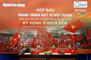 Sắp tìm ra bài hát chính thức cổ vũ bóng đá Việt Nam