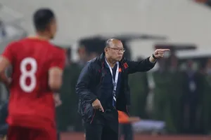 HLV Park Hang-seo nói gì khi lên ngôi đầu bảng G?