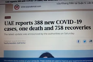 UAE có 388 ca nhiễm COVID-19 ngày 21-6, ai dám đến đá?