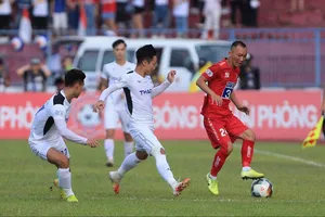 Hoàng Anh Gia Lai có điểm ở Lạch Tray