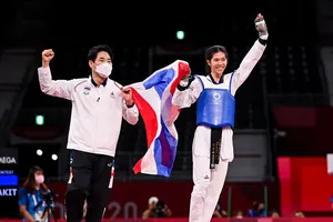 Đối thủ của Kim Tuyền giành huy chương vàng đầu tiên cho Thái Lan