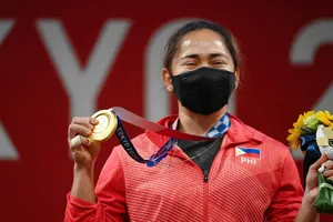 VĐV Philippines giành HCV, phá kỷ lục Olympic