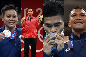 Philippines có 4 võ sĩ thì 3 có huy chương Olympic