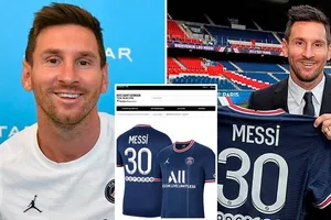 Giá áo số 30 của Messi dành cho trẻ em, người lớn thế nào?