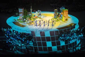 Chùm ảnh lung linh sắc màu bế mạc Paralympic Tokyo