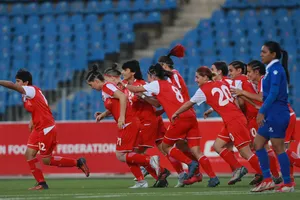 Tajikistan 'chốt' chung kết bảng với Việt Nam