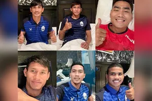 Sáu tuyển thủ Campuchia dương tính phải ở lại Bahrain