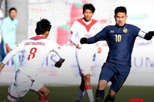 Thái Lan bị “kèo dưới” Mông Cổ chia điểm