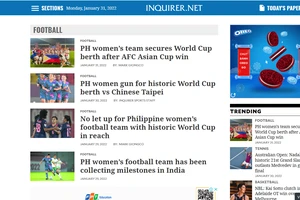 Philippines mở 'party lớn' khi đội tuyển có vé World Cup