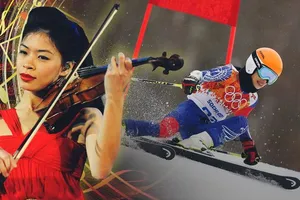 Sốc, tay Violin cự phách thi tài tại Olympic mùa đông
