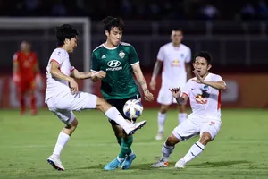 HA Gia Lai lại tiếc khi trắng tay phút 90+3