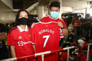 Chùm ảnh: MU gây sốt ở Bangkok