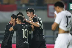 Indonesia đánh bại đội từng thắng tuyển Việt Nam