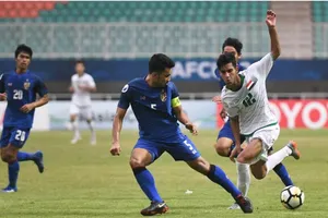 Thái Lan mất vé vớt vào tay Iraq 