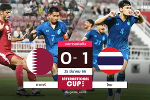 U-23 Thái Lan thắng ở Doha Cup