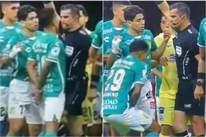 Trọng tài lên gối vào “hạ bộ’ cầu thủ