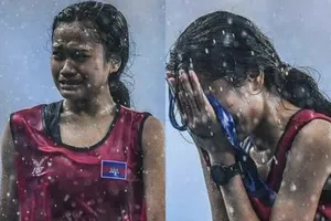 Campuchia tạc tượng 2 VĐV về cuối và giành HCV SEA Games 32 tại tượng đài Thắng - Thắng