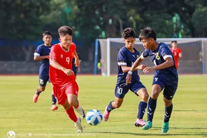 Để Campuchia cầm hòa, U-16 Việt Nam vẫn đầu bảng