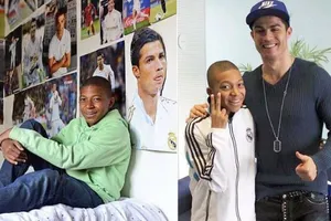 Chuyện “hai chú cháu” Ronaldo-Mbappe tương tàn