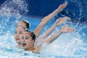 Nét đẹp của bơi nghệ thuật Olympic Paris 2024