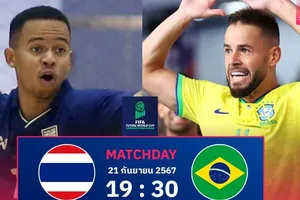 Tuyển Thái Lan chơi tất tay với Brazil
