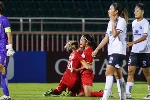 CLB Nữ TP.HCM rộng cửa vào tứ kết khi thắng Taichung Blue Whale