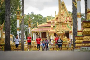 Giải Aikya Cross Country Marathon với cung đường tuyệt đẹp hoà quyện văn hoá Khmer