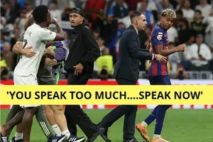 Vinicius Jr nói với Yamal: “Nói nhiều quá, giờ nói nữa đi!?