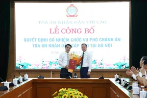TAND Cấp cao tại Hà Nội có tân Phó Chánh án