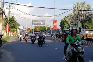 TP.HCM: Nhiều cung đường phía nam thoáng đến lạ