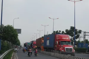 Chùm ảnh: Chuyện lạ xe tải, xe container đậu trước biển cấm