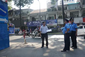 Thanh tra Sở GTVT kiểm tra công trường metro số 1