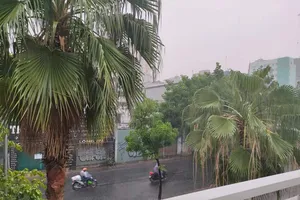 Hôm nay và ngày mai TP.HCM có mưa giông vào chiều, đêm