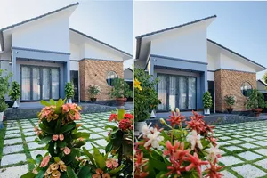 Ngôi nhà mái lệch giúp giải nhiệt vào mùa hè