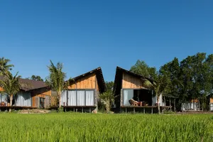 Chết mê, chết mệt với công trình đẹp và độc giữa đồng ruộng 