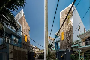 Thiết kế nhà vừa ở vừa cho thuê thoáng đến bất ngờ