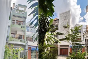 Nhà phố biến hóa hoàn toàn sau cải tạo