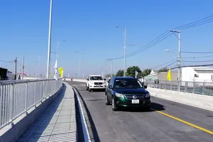 Chính thức thông xe cầu Phước Lộc 400 tỉ ở huyện Nhà Bè