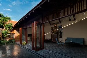 Nhà ở Hồng Ngự, tất cả không gian sống đều ‘chạm’ nhau