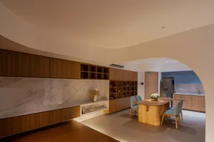 Căn hộ cuốn hút với những đường cong quyến rũ