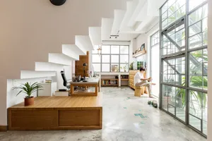  Nối 2 lô đất nhỏ thành một không gian nhà ở và cho thuê ở Sài Gòn