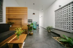 Hấp dẫn với ngôi nhà có nhiều giếng trời ở Kon Tum