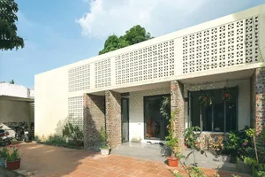 Nhà cấp 4 ở Sóc Sơn lột xác bất ngờ sau cải tạo