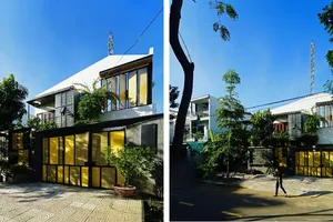 Ngắm nhà đẹp thoáng đãng, nhìn đâu cũng thấy cây xanh