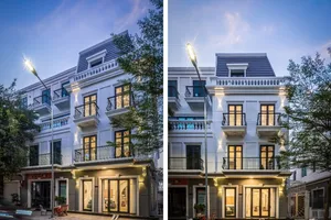 Ngôi nhà ở Cà Mau nhấn nhá bằng đường cong 