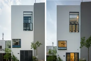 Độc đáo nhà 50 m² ở TP.HCM vì có sân và ban công trong nhà 