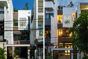 Thiết kế khoảng lùi, nhà hướng tây chống nắng cực hiệu quả